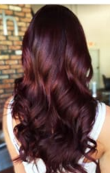 Mahogany hair colour