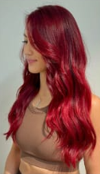 Ruby Red hair colour